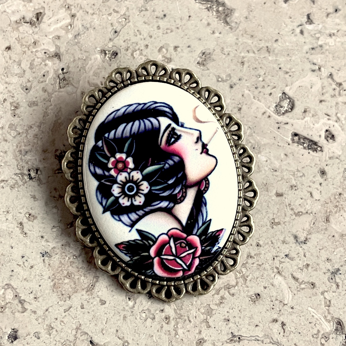 BROCHE GAIA LEONE