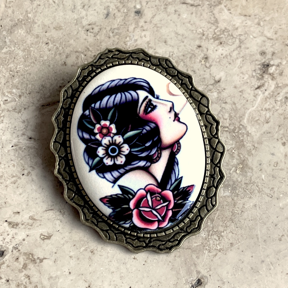 BROCHE GAIA LEONE
