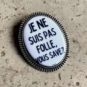 BROCHE MESSAGE