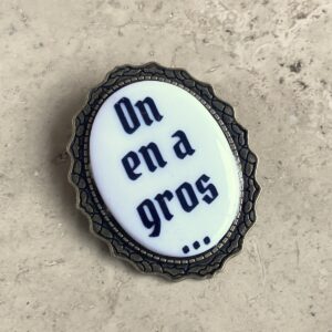 BROCHE MESSAGE KAAMELOTT
