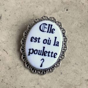 BROCHE MESSAGE KAAMELOTT