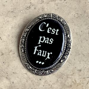 BROCHE MESSAGE KAAMELOTT