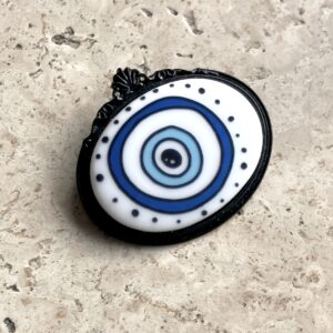 BROCHE OEIL DE PROTECTION
