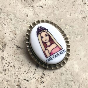 BROCHE ENCRE MÉCANIQUE