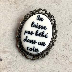 BROCHE MESSAGE
